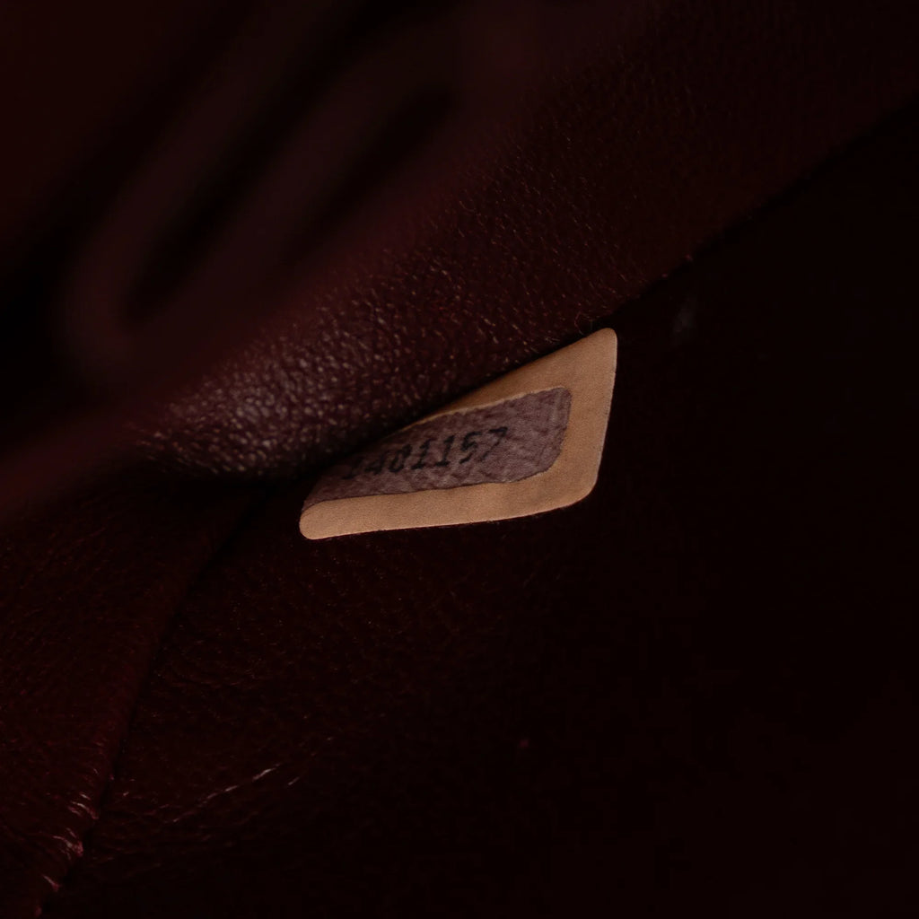 Bag Authenticated Double (Good) Flap Blue Medium Unisex Shoulder Classic Pre-Owned Leather Lambskin