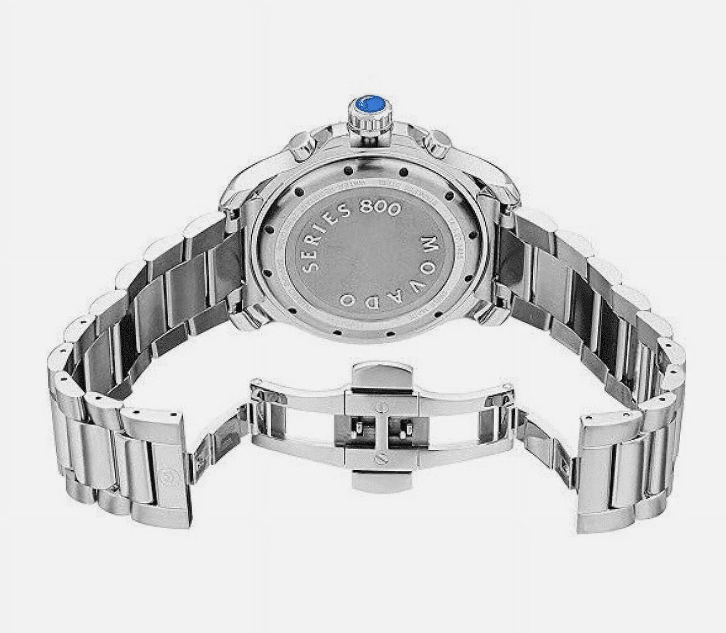 Collection Movado 2600151 Series Made S/Steel 800 Dial Swiss Mens Blue Watch
