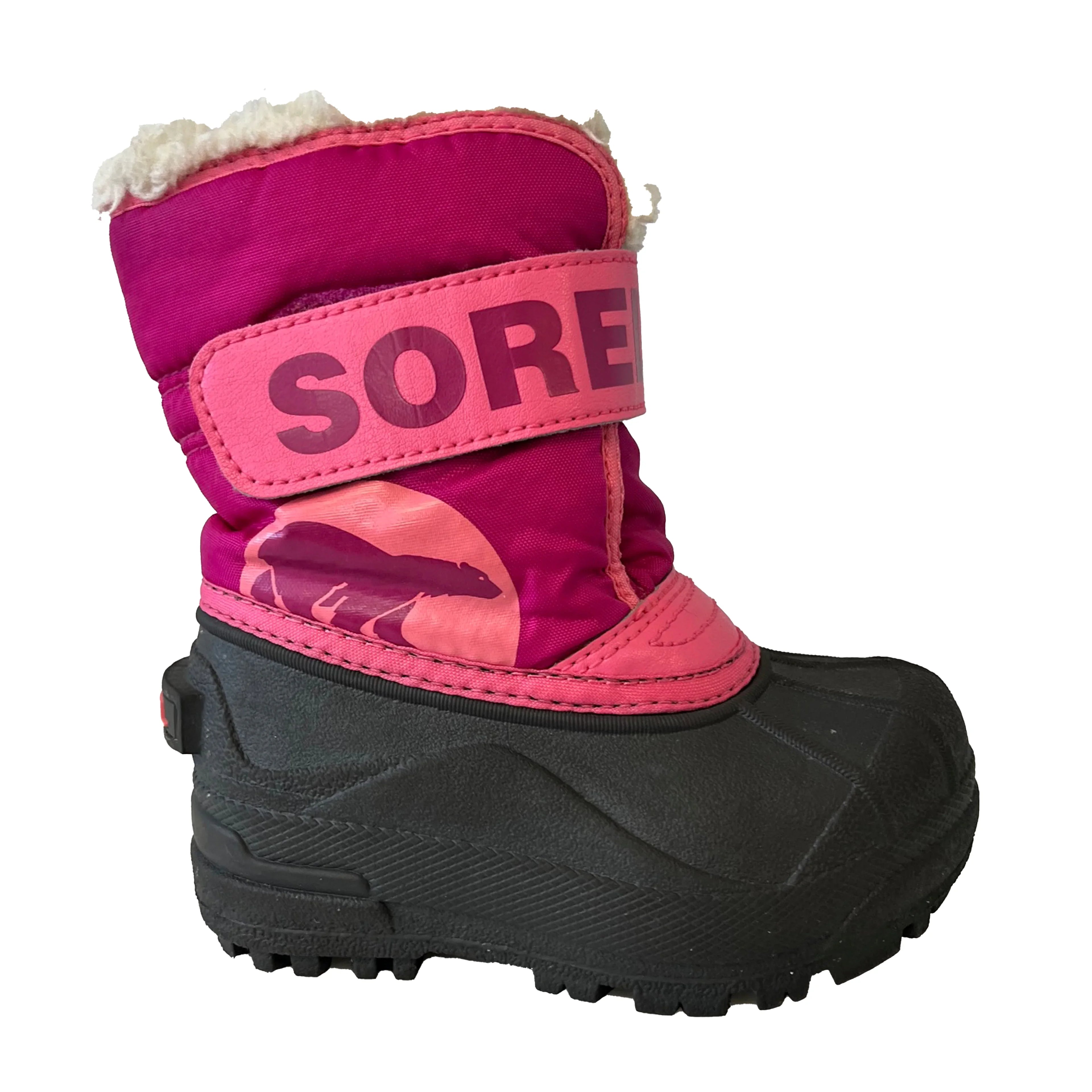 Sorel Boots Girls Toddler Pink Pre-owned 7 dimension: