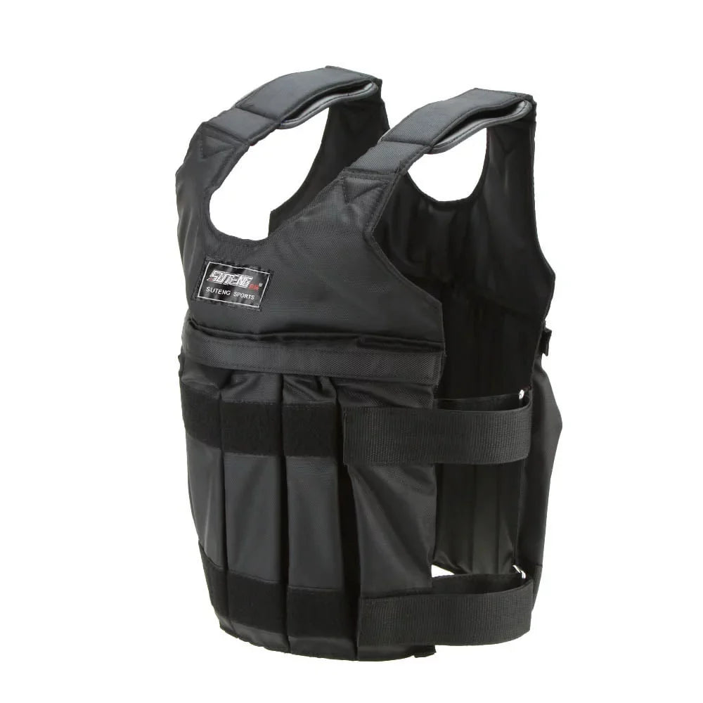 Adjustable 50kg Exercise Vest Max - apparel Training, Weighted Loading Invisible for SUTENG Weightloading and Boxing Sand