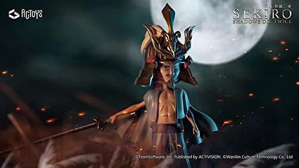 ACTOYS Twice inch 4.3 Version Sekiro Random Figure Q Shadows Die 1PC