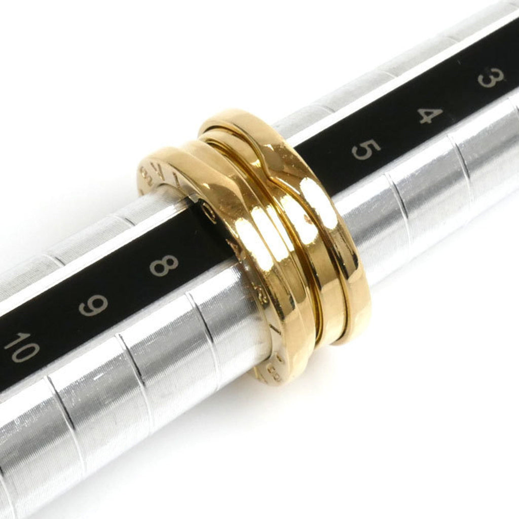 B-ZERO1 Ring, Pre-Owned (Good) Women's Gold Bvlgari 6.5, K18YG 47, dimension 7.7g, Three-Band BVLGARI Yellow