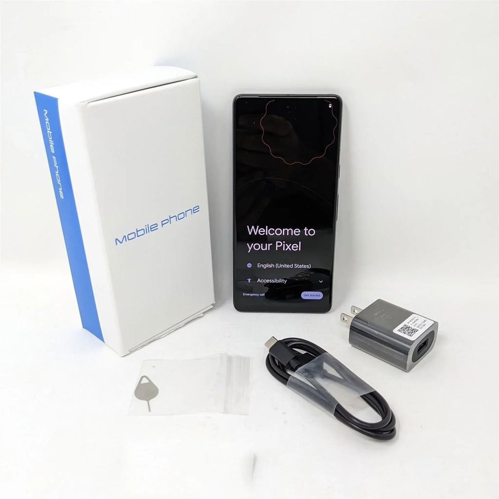(Good) 5G - Black 256GB Pre-Owned GQML3 8GB RAM Factory 7 50 Smartphone Pixel 6.3" Unlocked MP