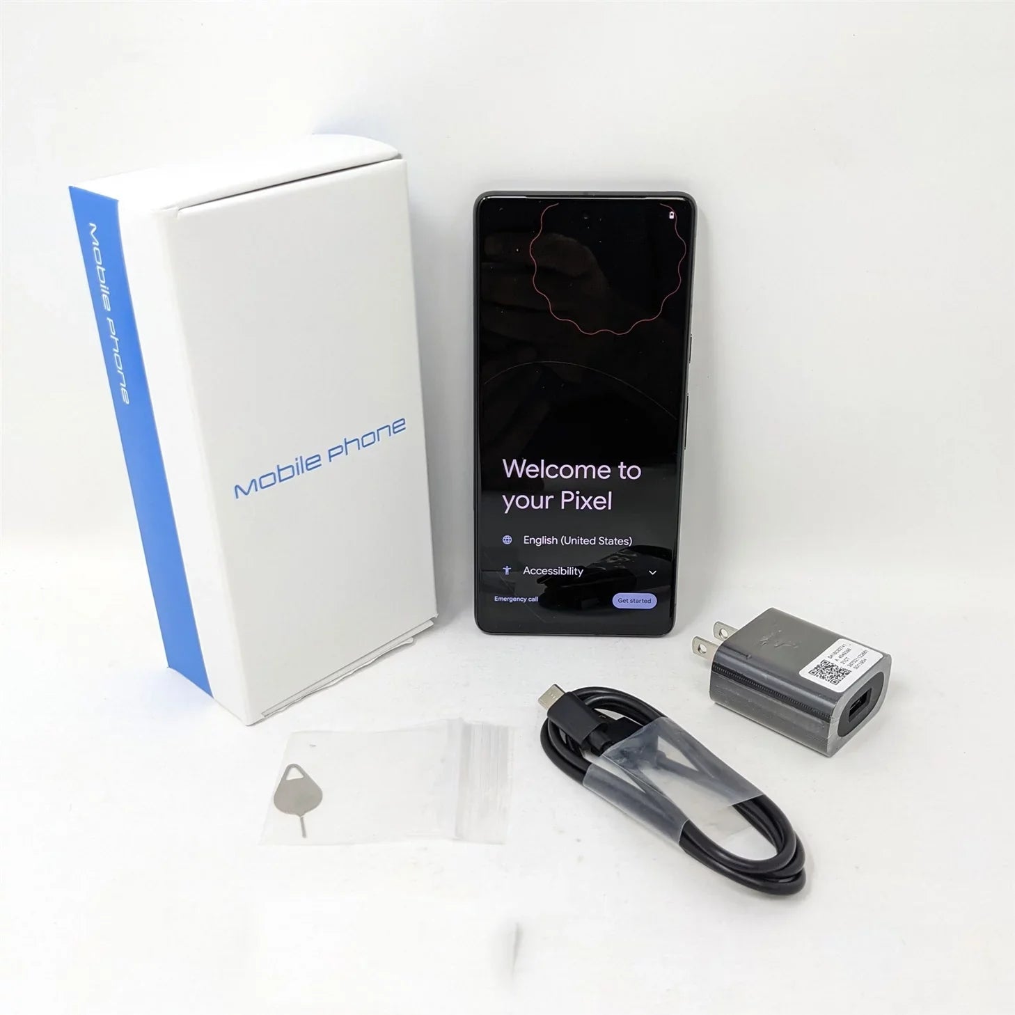 (Good) 5G - Black 256GB Pre-Owned GQML3 8GB RAM Factory 7 50 Smartphone Pixel 6.3" Unlocked MP