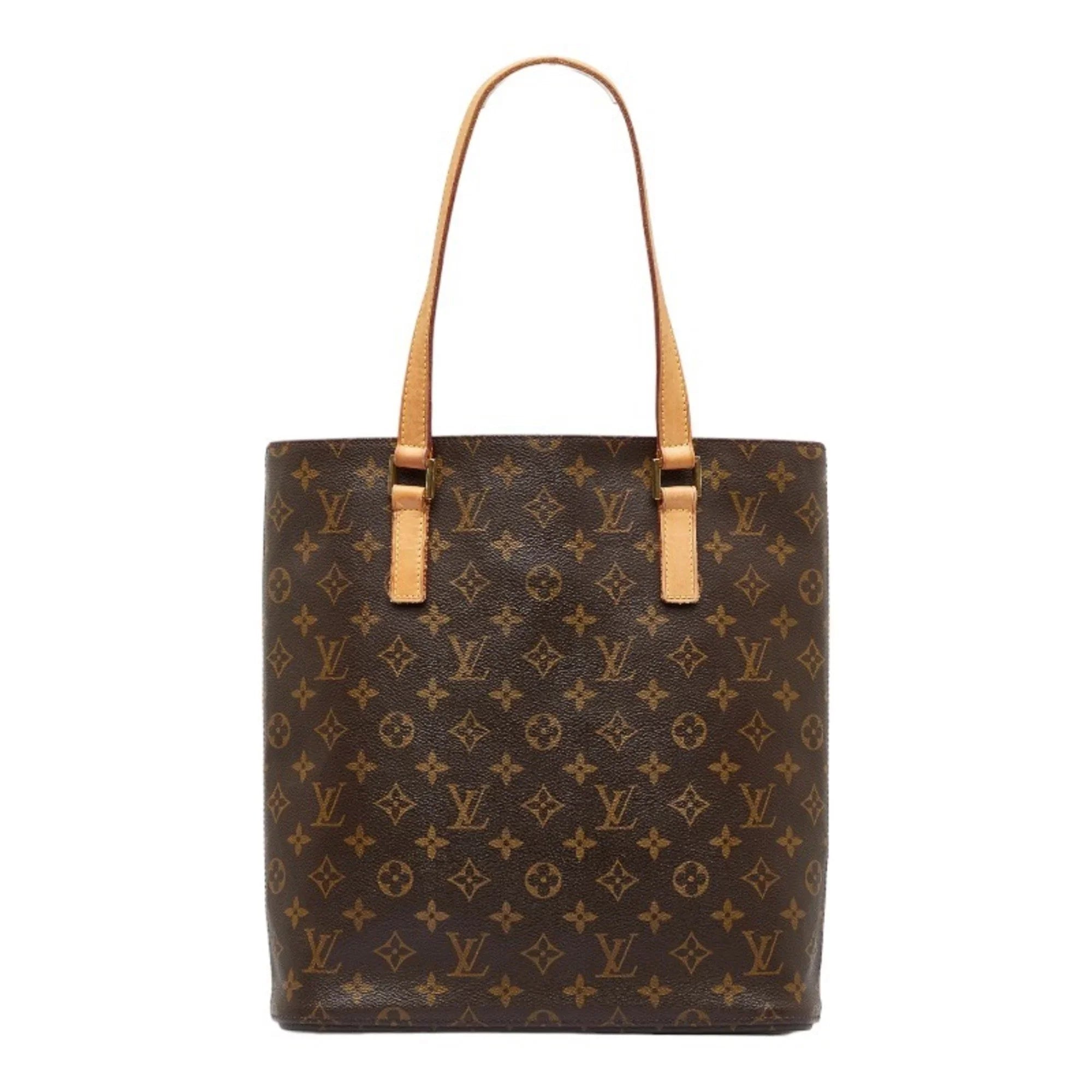 Bag PVC (Good) Brown Shoulder GM Vavin M51170 Women's Leather Tote Monogram Pre-Owned