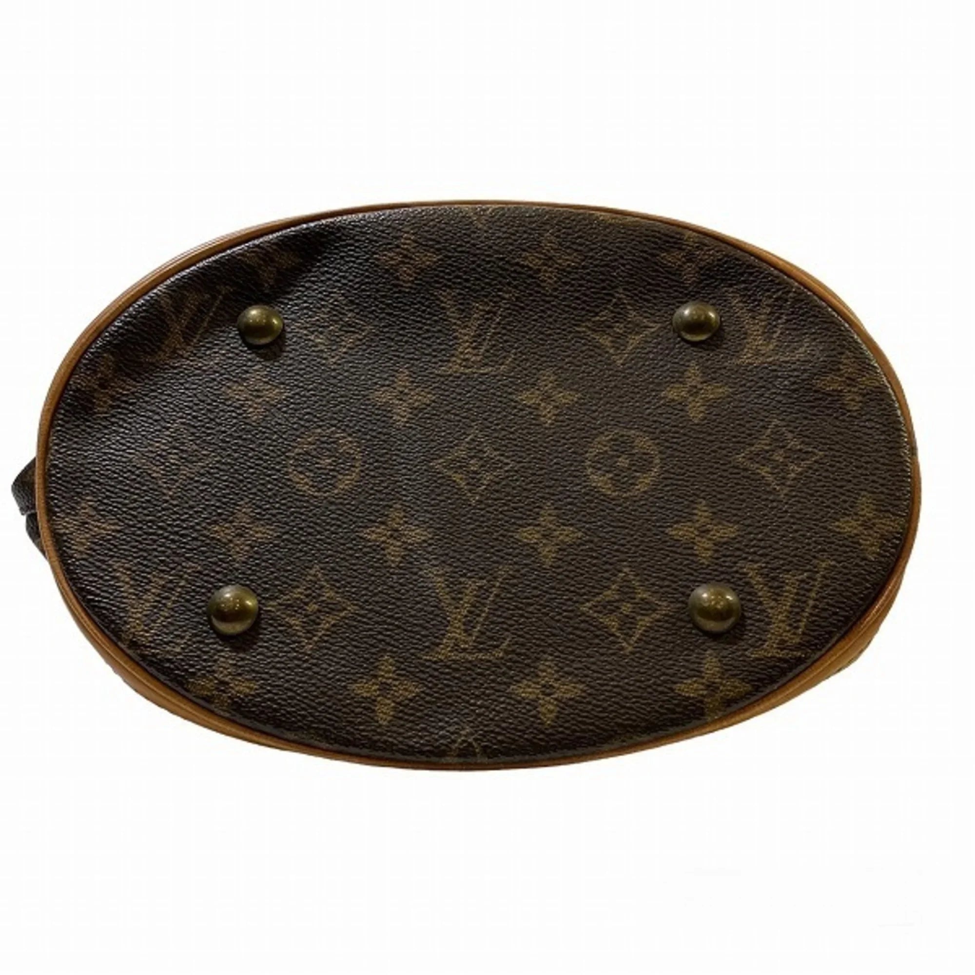 Petit Baguette PM Ladies Tote Bag with Monogram M42238 Pouch Shoulder (Fair) Pre-Owned