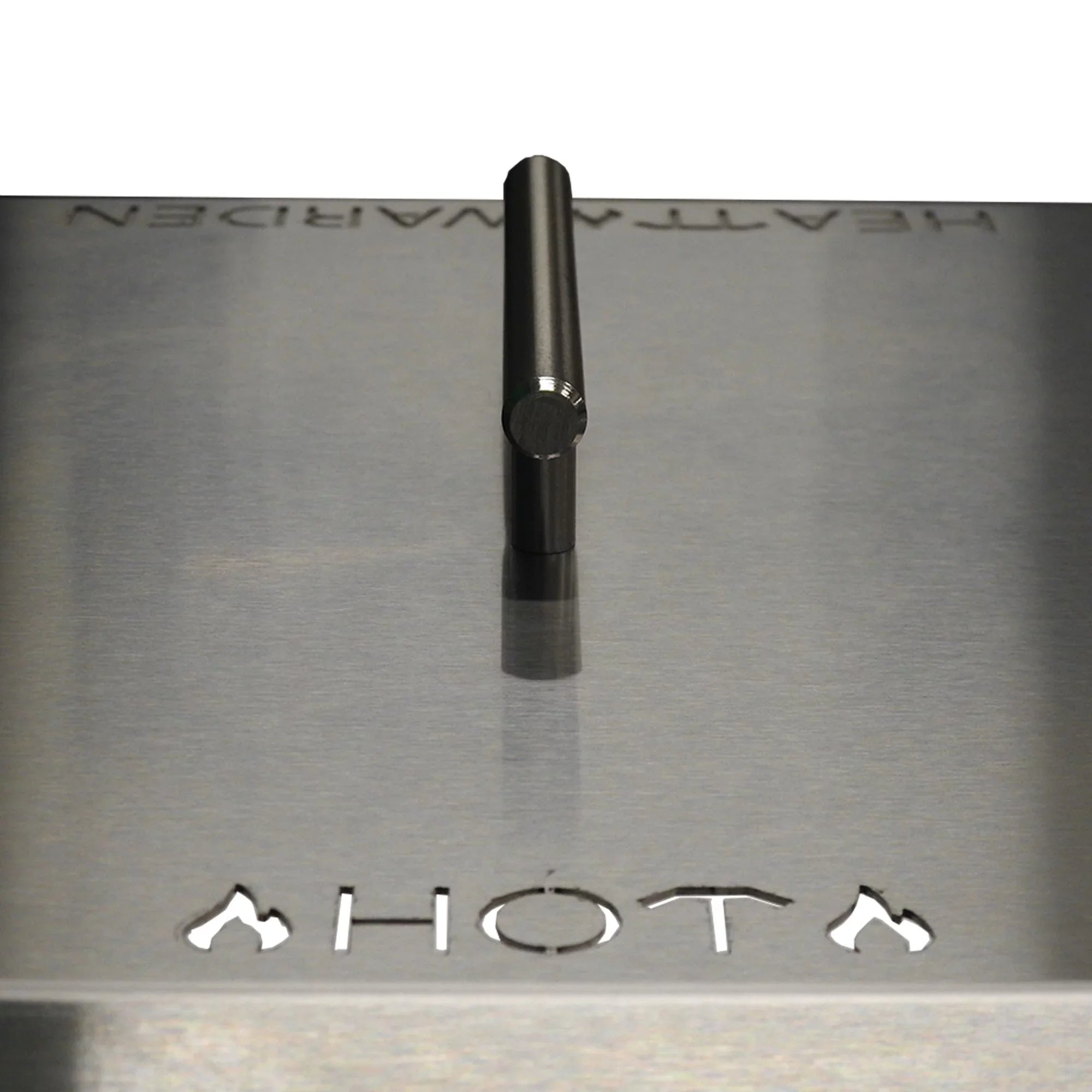 Fire Pit Heat Rectangle Warden Deflector Steel Heat in Stainless
