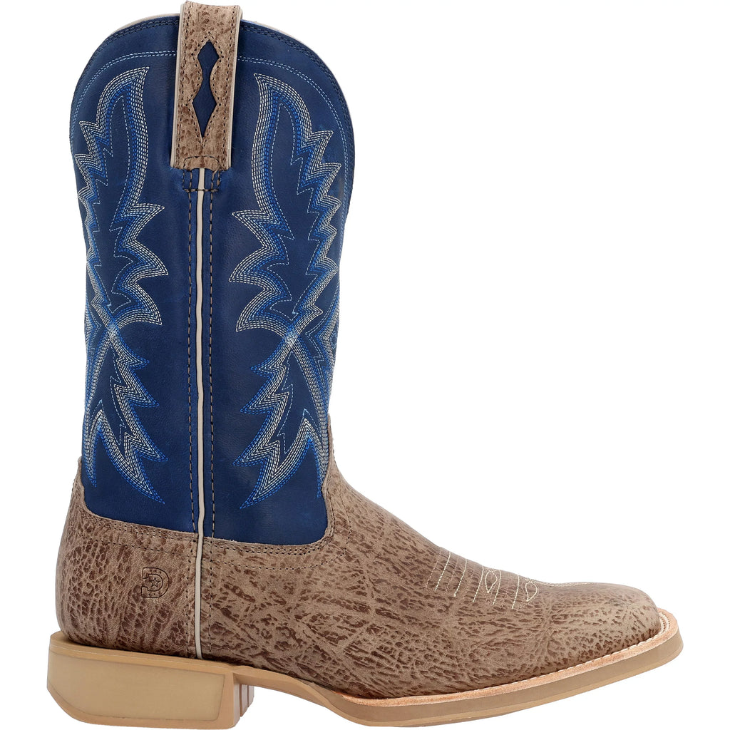 Grey Durango® Denim Western Boot & Pro Rebel Blue Weathered Lite™ 7.5(W) dimension