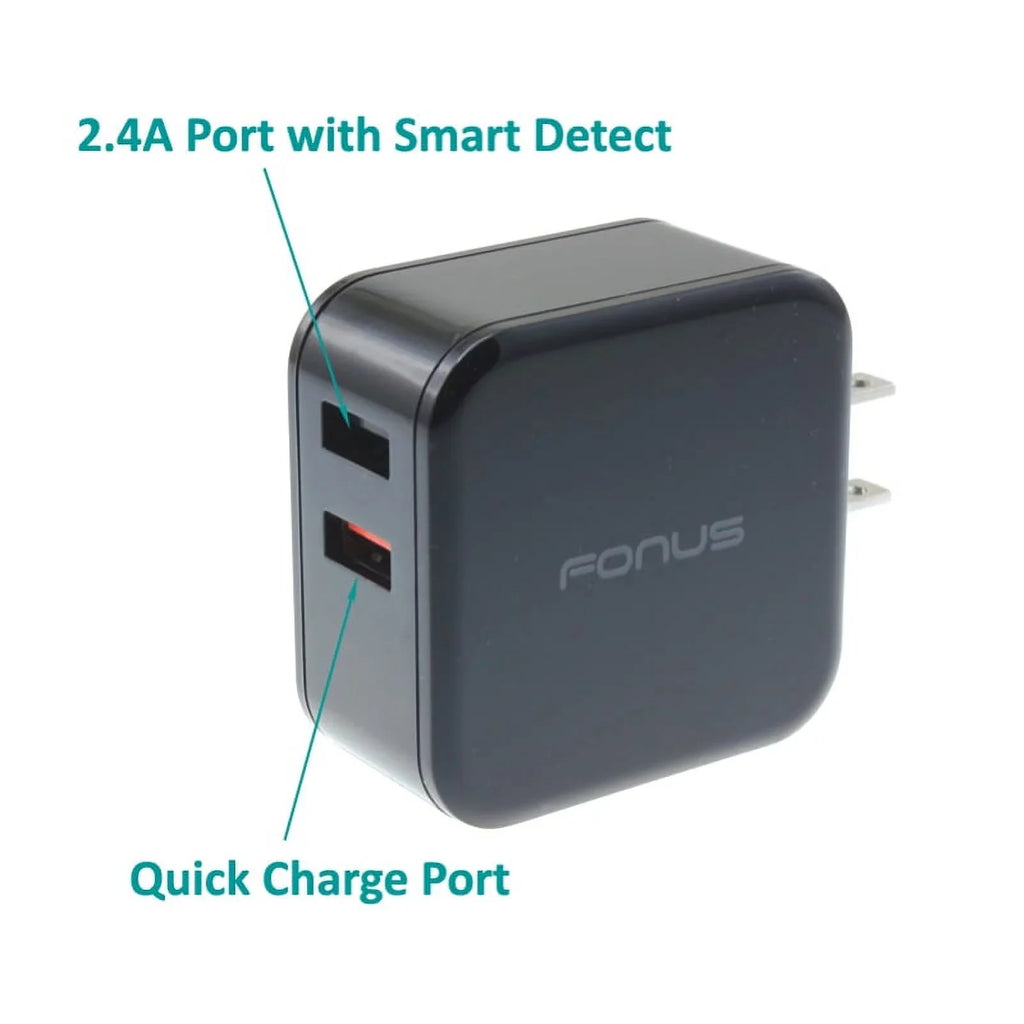 Fast Charger Sonim Plus Mi Note Cable 7, Long Xiaomi 5 2 10 Galaxy - Fold Home Type-C - for A9 Mix XP3 9 A20 9T Travel - 6ft XP8 A50 Power Redmi Q1Z 1 USB A10e Car Xperia