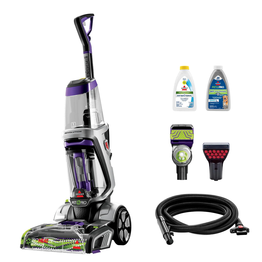 BISSELL Deep Cleaner Pet Upright 2X Pro Revolution ProHeat Plus 3588F