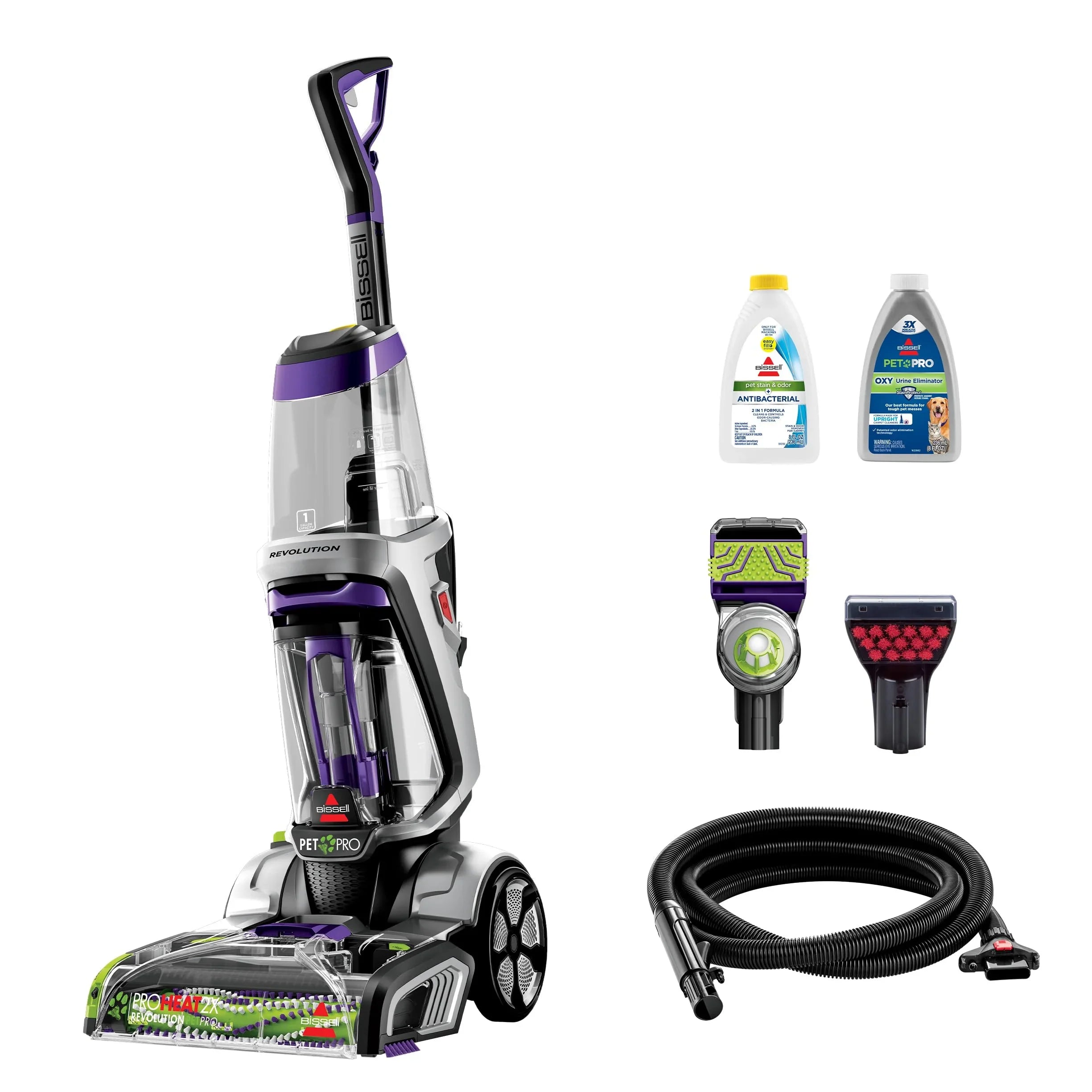 BISSELL Deep Cleaner Pet Upright 2X Pro Revolution ProHeat Plus 3588F