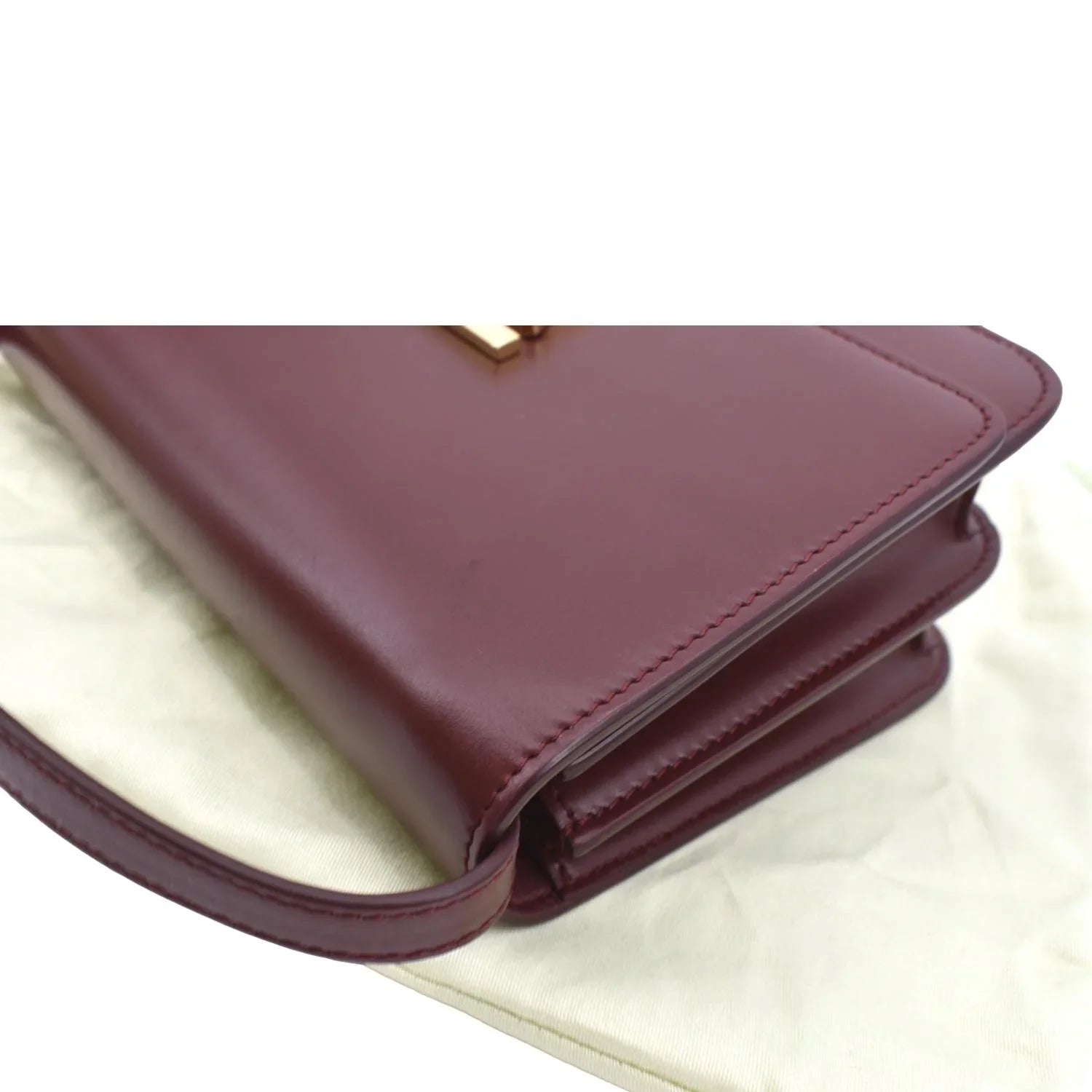 Red Shoulder Bag Leather Lola Pre-owned BURBERRY Tb