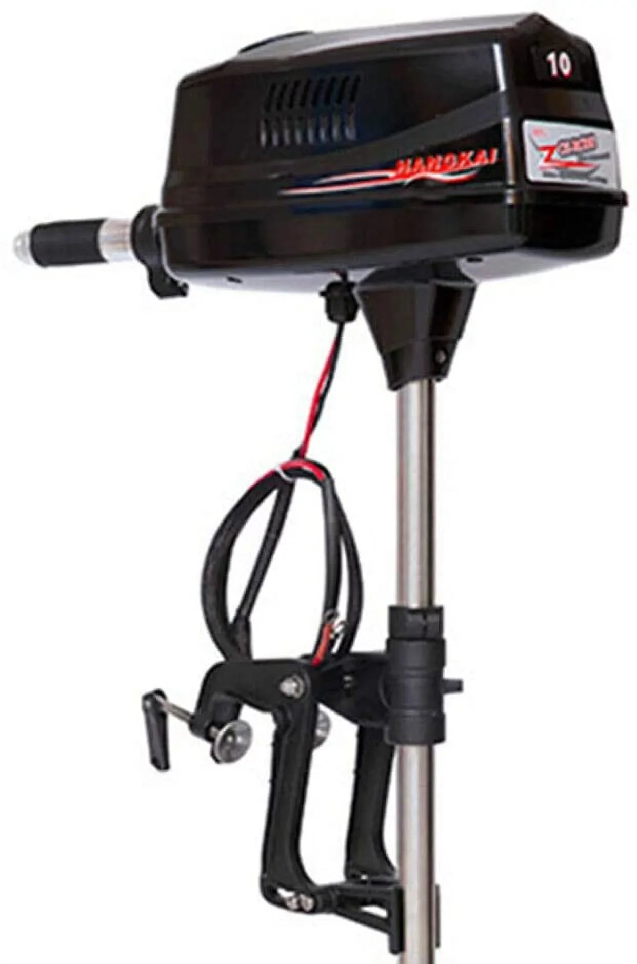 Heavy Fishing Boat 10HP Canoe Kayak Control Brushless Boat Trolling Engine Trolling Duty Engine Motor for Fishing Miumaeov 2200W Electric Outboard Motor Propeller Boat 60V Tiller Outboard