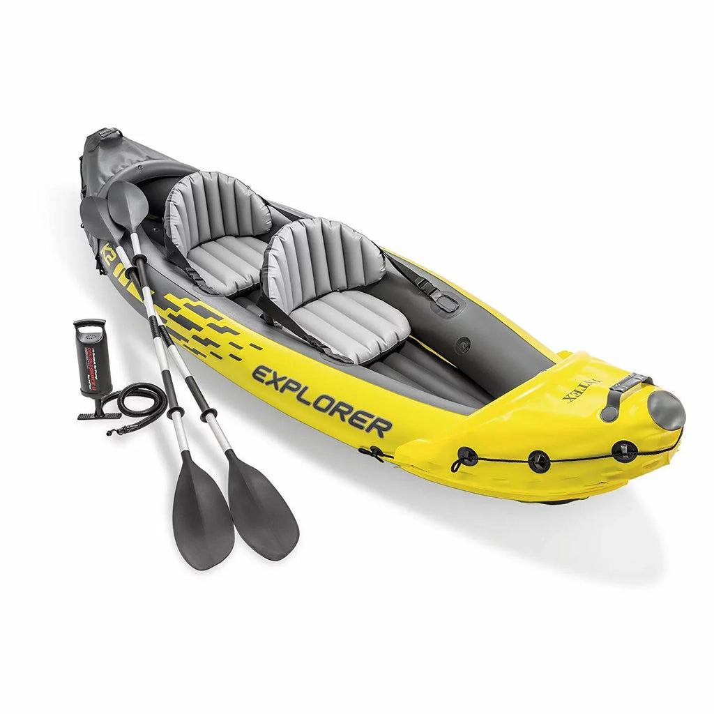 Air 2-Person 2 Pump Oars Pump Oars Kayak & w/ Person Intex & Vinyl Kayak w/ K2