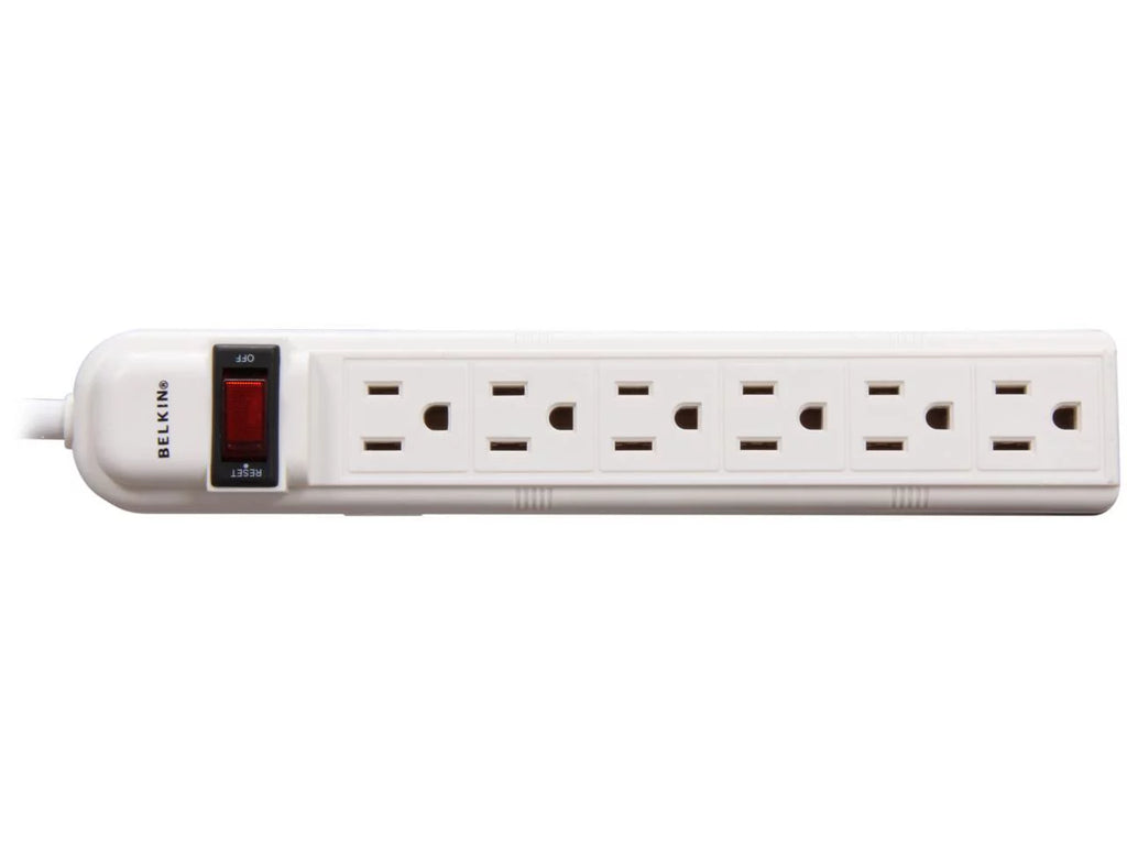 5 BELKIN ft. 6 F9P609-05R-DP Console Power Cord Length Outlets