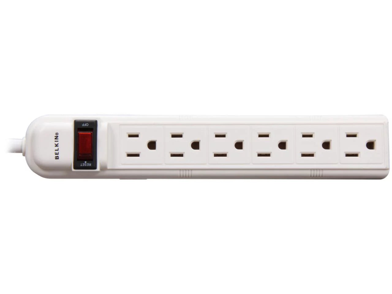 5 BELKIN ft. 6 F9P609-05R-DP Console Power Cord Length Outlets
