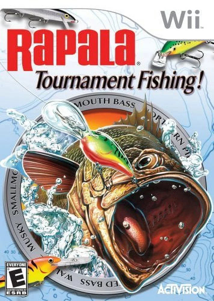 Rapala Fishing Nintendo Tournament Wii Refurbished -