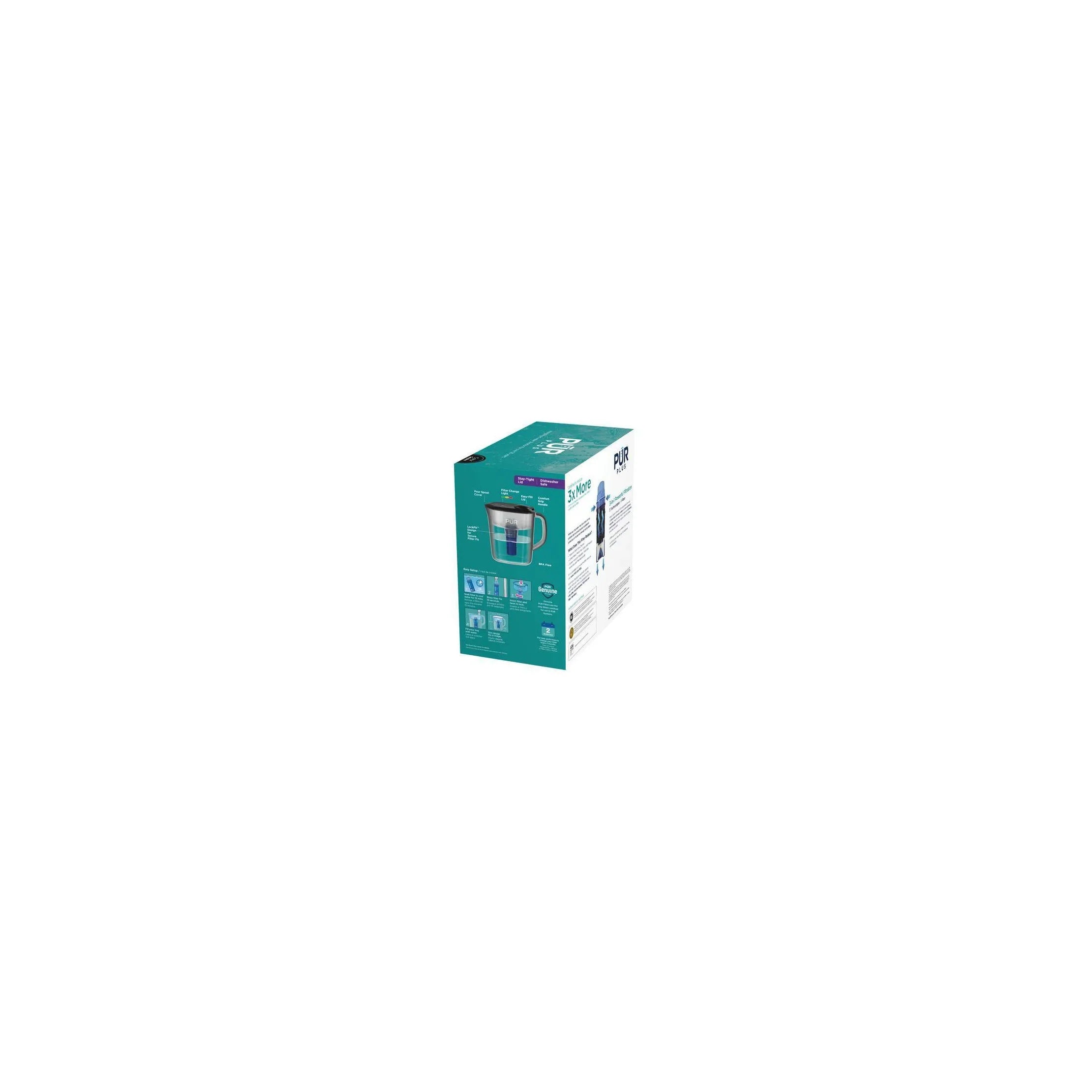 liquid 11 Filtration Pitcher Cup Smoke PLUS System PPT110BA