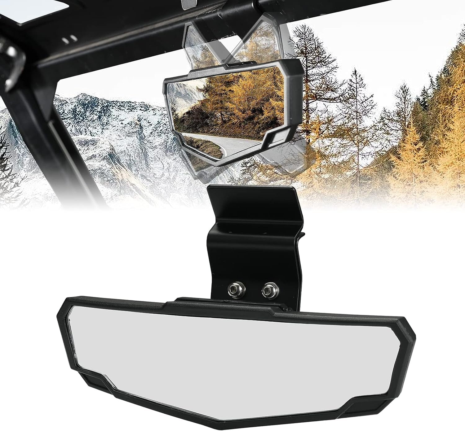 Can-Am A for Center Mirror PRO Convex UTV Defender View Rear &
