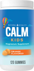 Sweet Kids Citrus, Magnesium Gummies, mg, Calm Count Natural 120 83 Vitality Supplement