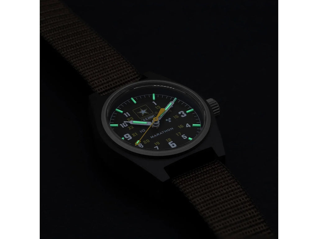 Field Marathon Green, US 6645-01-694-18 NSN Watch, Official Sage Army Mechanical