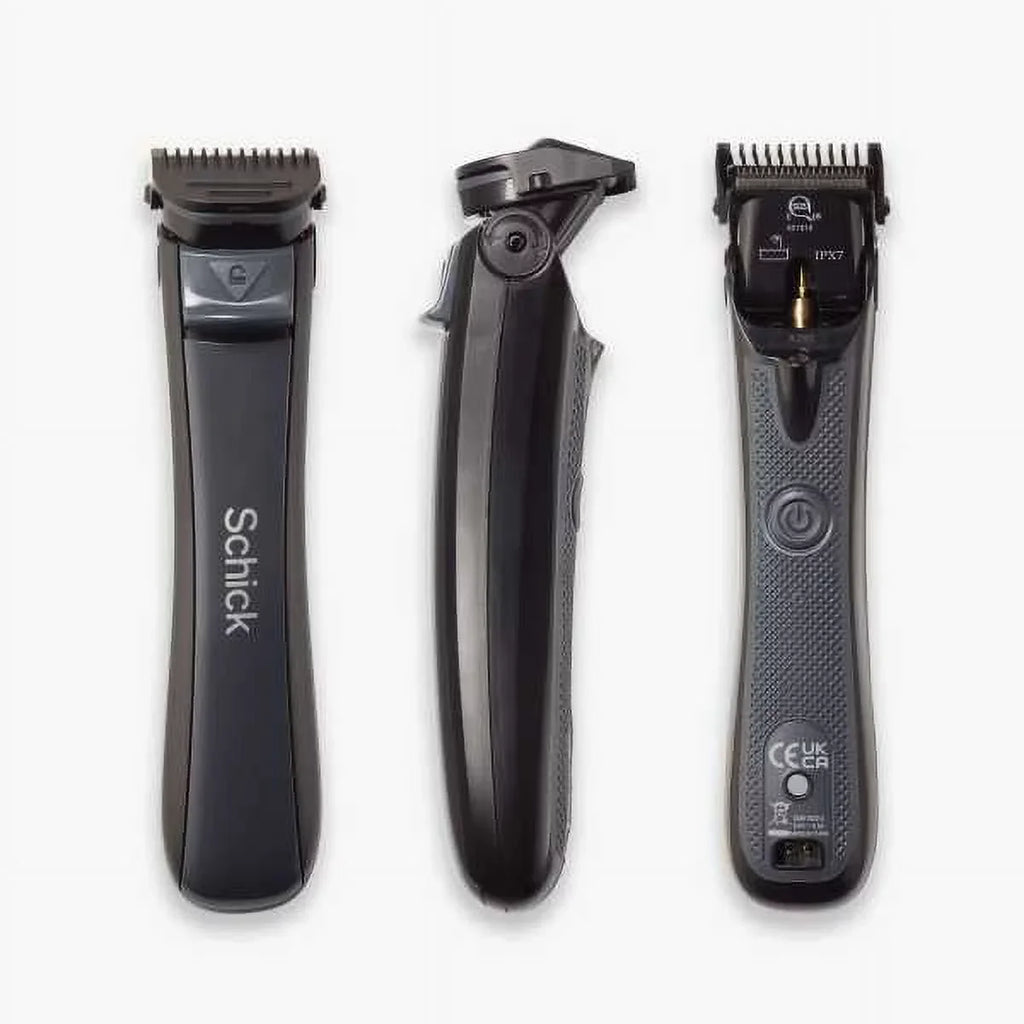 Body Schick Electric Waterproof for Men's Body CT, Gift Pivot Safely & Hair, Electric Adjustable Guard, Ultra Comfortably 1 Body Trimmer, Men Men's Comb Shaver, Trims Cordless