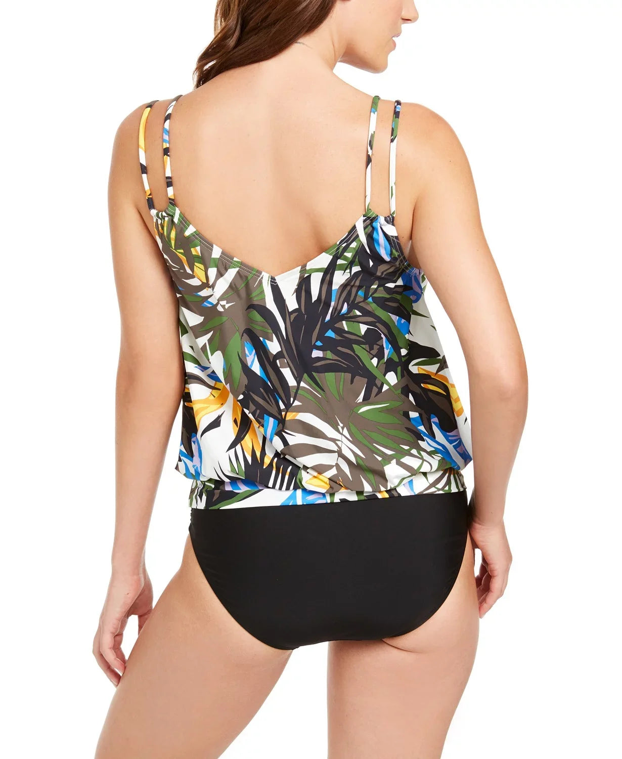 Blouson MULTI X-Small Klein RAINFOREST OLIVE Calvin US Tankini Top, TROPIC