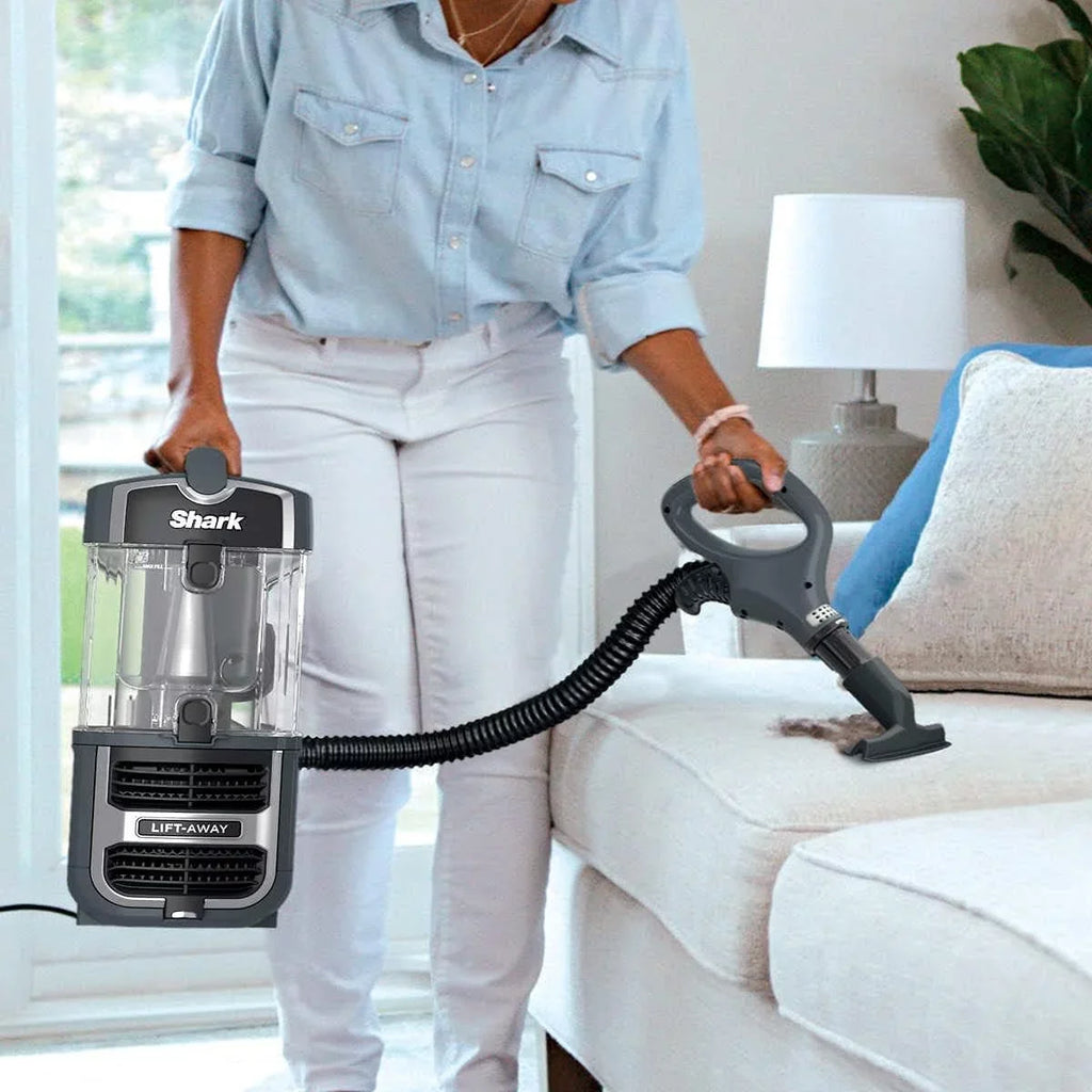 Box Brushroll Filter Cleaning Lift-Away Self UV725 Vacuum Shark Navigator HEPA Open Gray