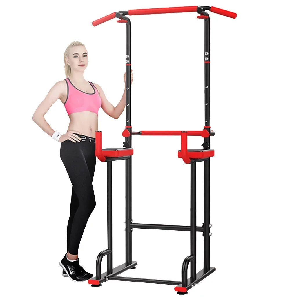 Exercise Tower Follure Up Training Multi Workout Bar Function Home Station Strength Power Adjustable Gym Pull Dip Equipment