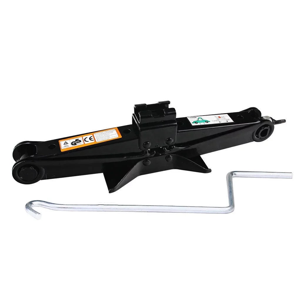 Wrench Heavy Duty Ton Car + 2 Dayplus Extendable Scissor Tool Wheel Repair Jack Kit Van