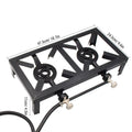 Double for Cast Stove Nebublu Gas Cooking BBQ ( Standard) Propane Patio Iron Camping