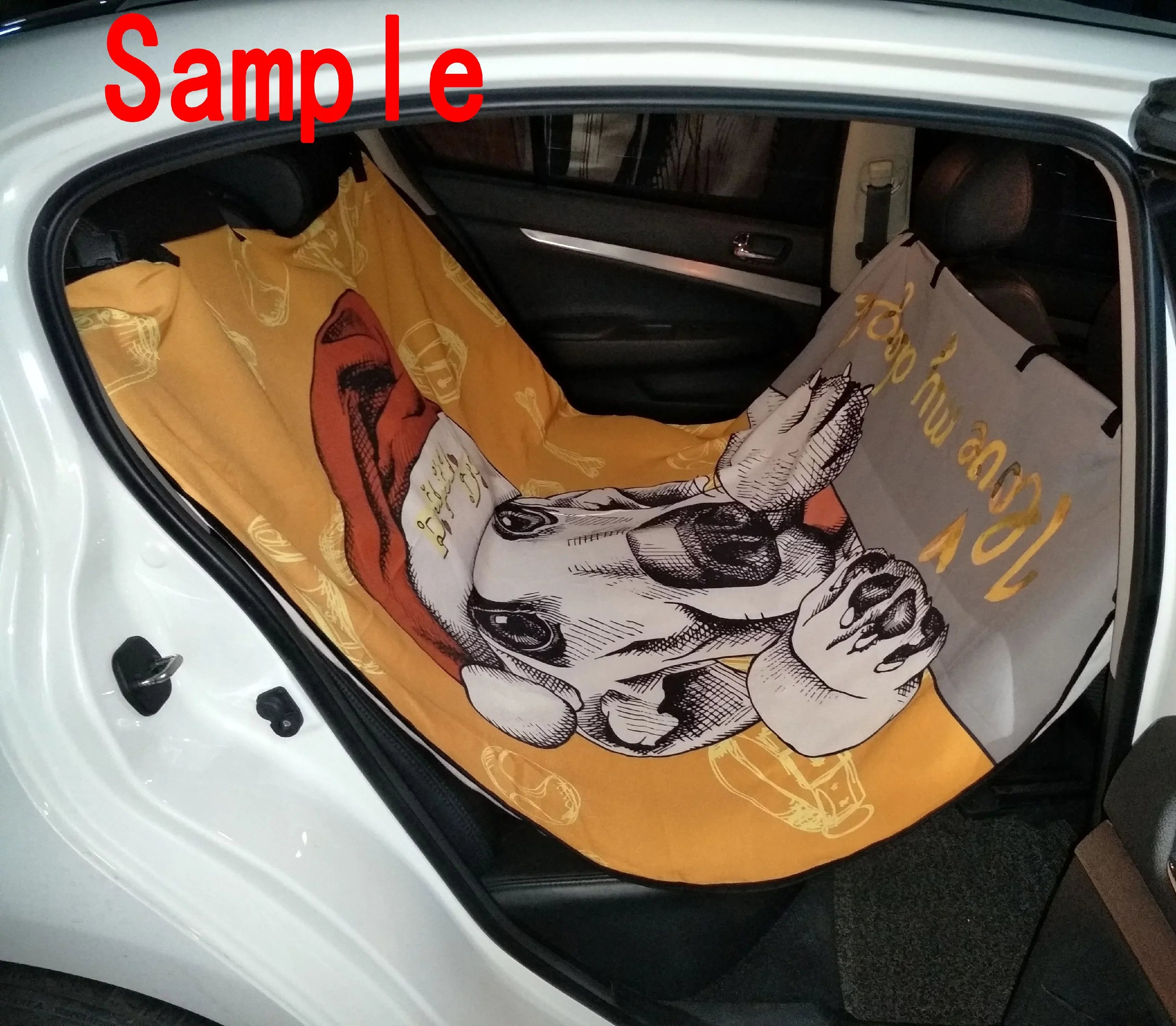 Dog Mat inches Cover GCKG Car and Giraffe Trucks SUV Mat Cargo Seat Cars Print Hammock Mat Car Pet For Seat Trunk 54x60