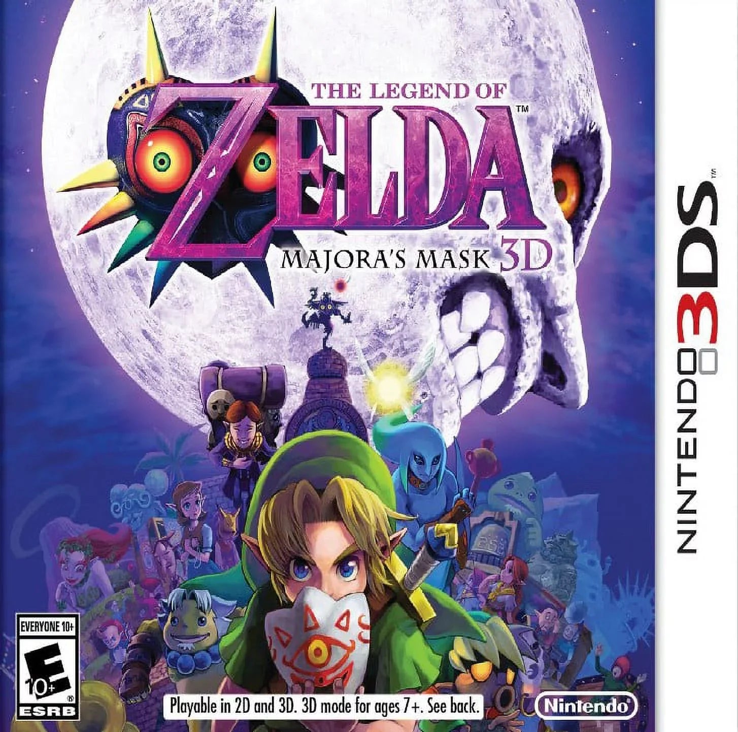 2019) Legend Zelda: Majora's 3DS, Mask Restored The (Refurbished) 3D RPG of (Nintendo Game