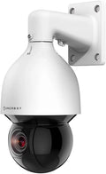 AI, Security Camera Tilt 492ft Dome, and People Detection (Optical Amcrest 4MP exterior POE IP Zoom POE+ PTZ Vehicle IP4M-1083EW-AI 32x (802.3at) + Night Camera UltraHD Motorized) Speed Vision POE+ Pan