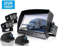 1080P Back Truck 7" Camera Rv Up Trailer for Waterproof ZEROXCLUB RV Vision Box Semi Bus BY704 Backup Camera Night HD Wired Kit Monitor