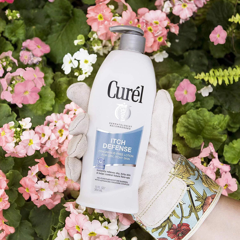Lotion, oz Unisex Itch Fragrance-Free 13 Defence Curel