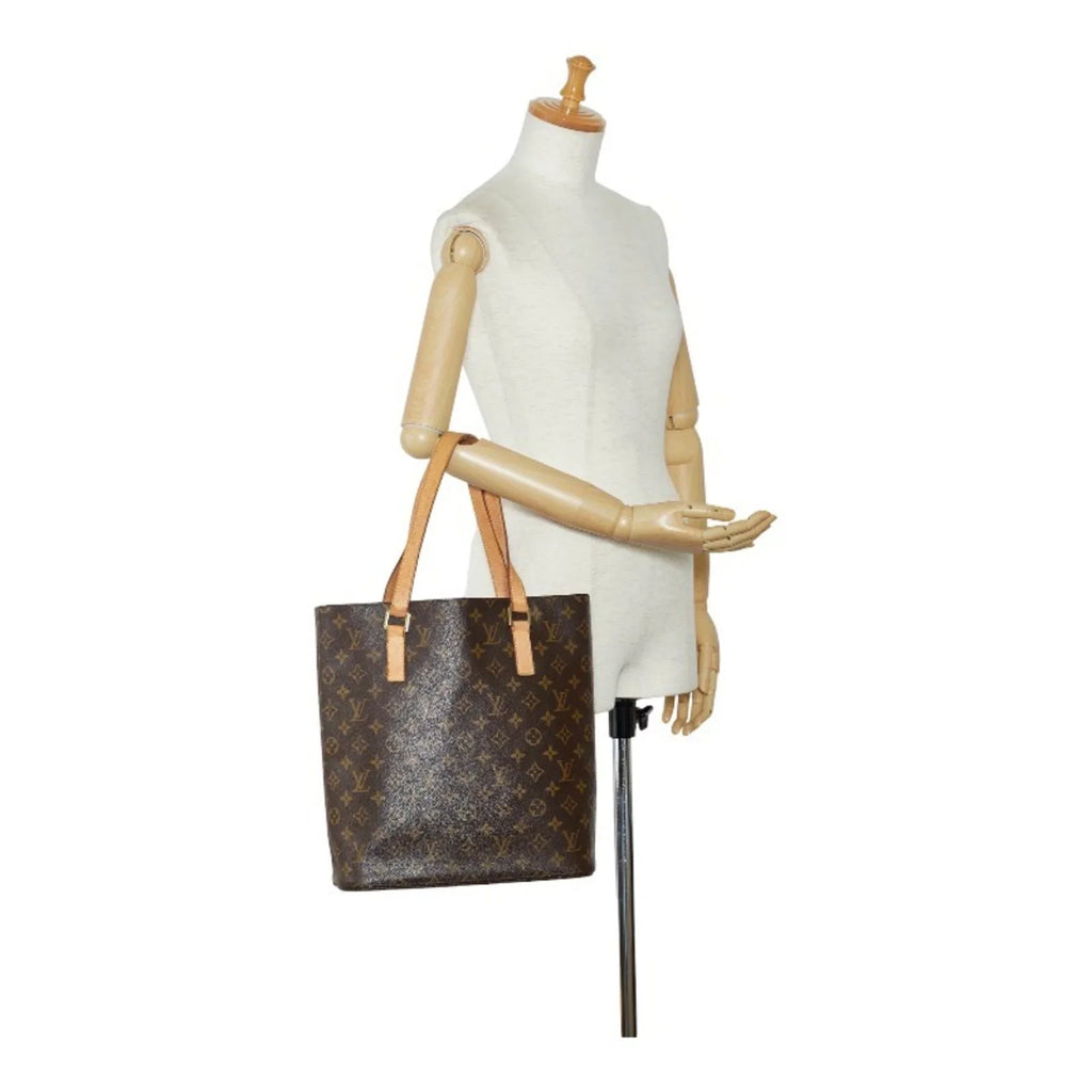 Bag PVC (Good) Brown Shoulder GM Vavin M51170 Women's Leather Tote Monogram Pre-Owned