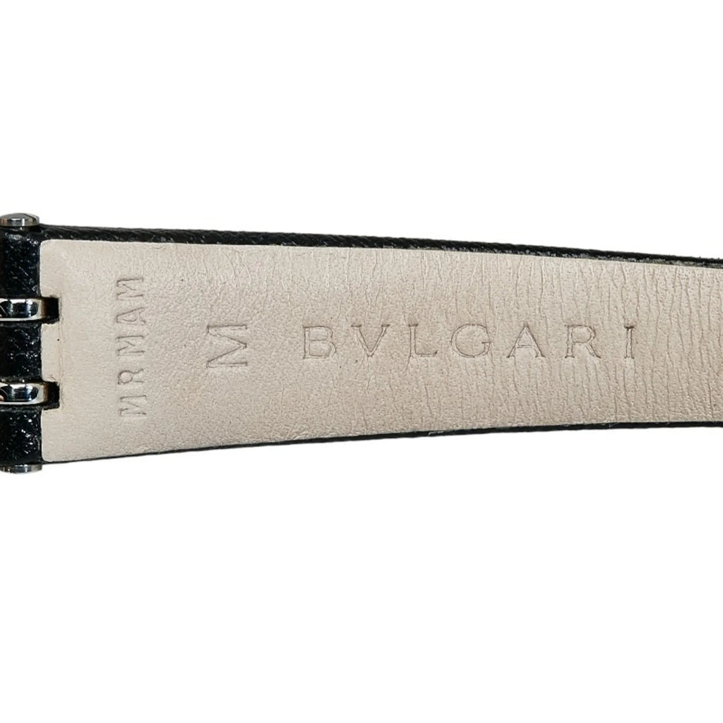 Pre-Owned Quartz BVLGARI Stainless B Ladies Watch Zero Dial BZ23S One Navy (Good) Bvlgari Diamond Shell Steel