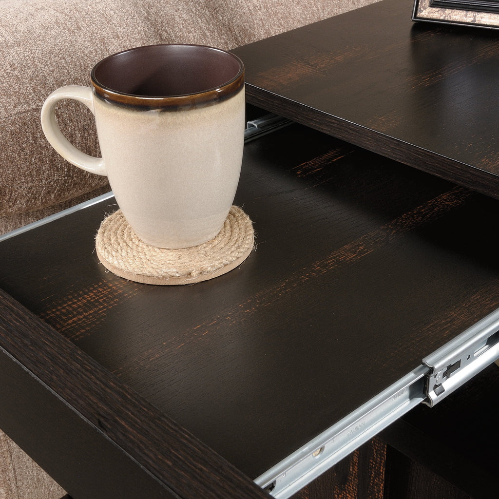 End Char Sauder Dakota Finish Table, Pass Pine