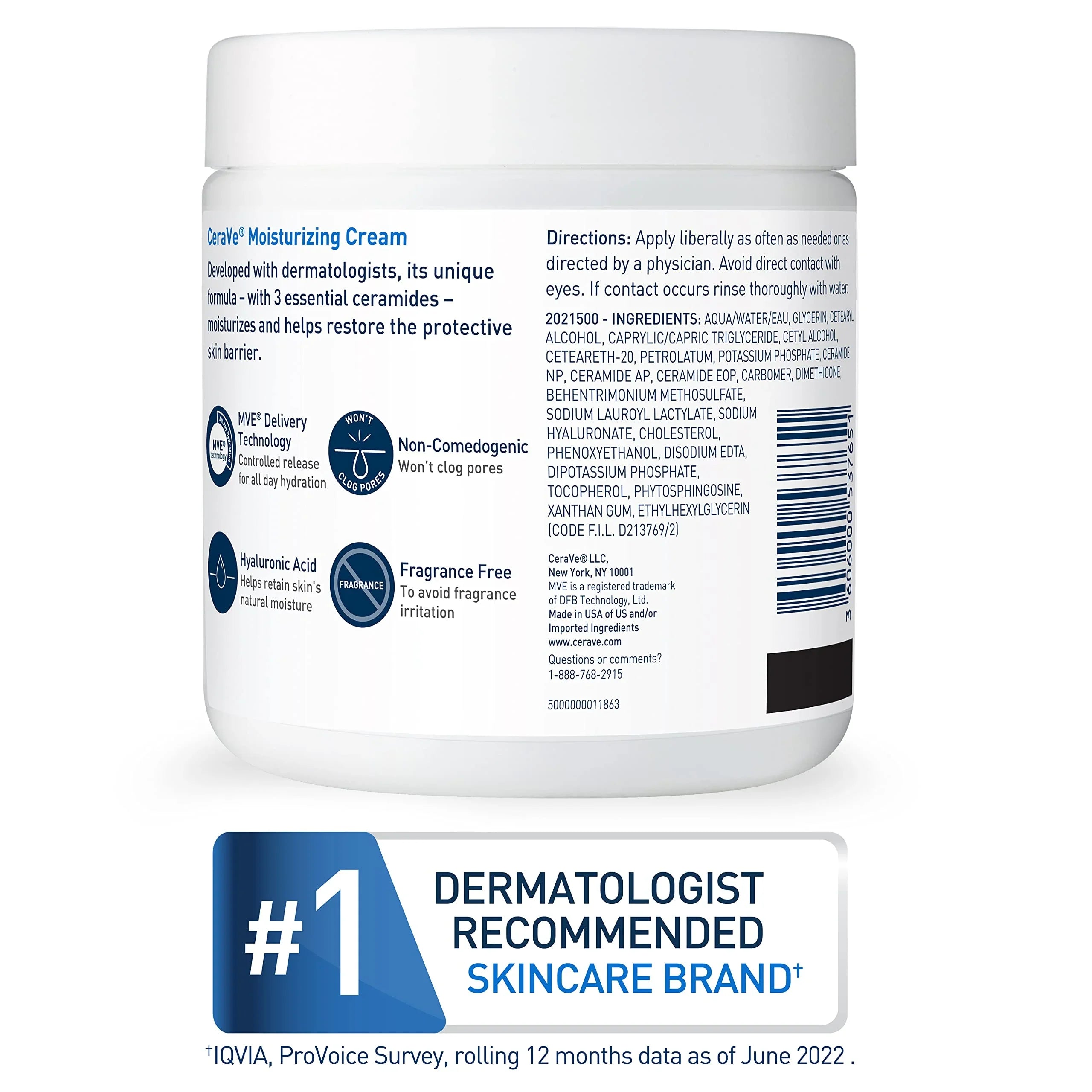 | Fragrance and Ounce | Moisturizing Cream Skin Hydrating | Free 19 Dry Cream Body Face | with Moisturizer Hyaluronic Moisturizer Acid CeraVe Body | Non-Comedogenic for Ceramides and