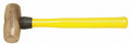 In,Fiberglass Sledge American Hammer,4 lb.,14 AM4BZFG Hammer
