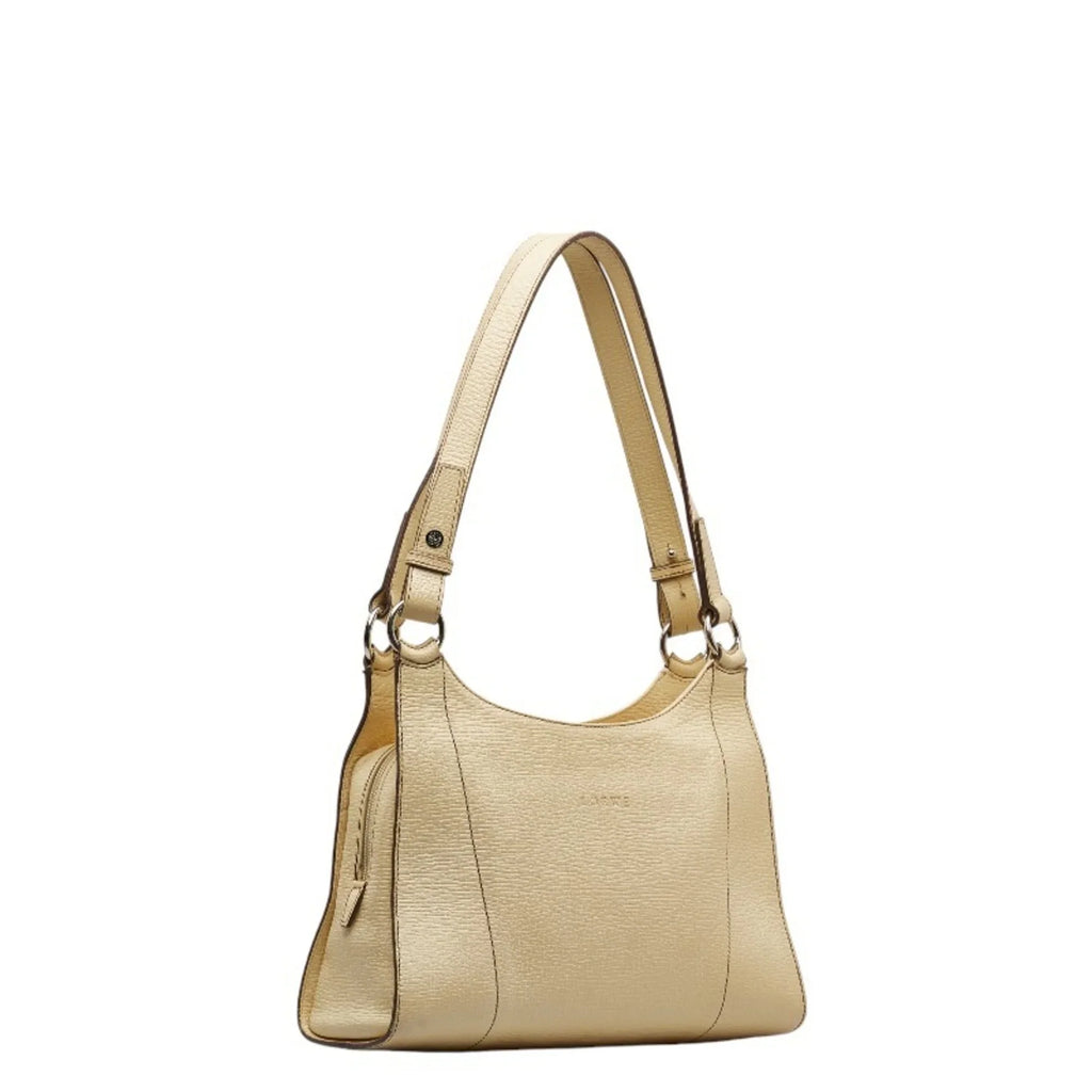 Ladies (Fair) Cream LOEWE White Yellow Leather Handbag Pre-Owned