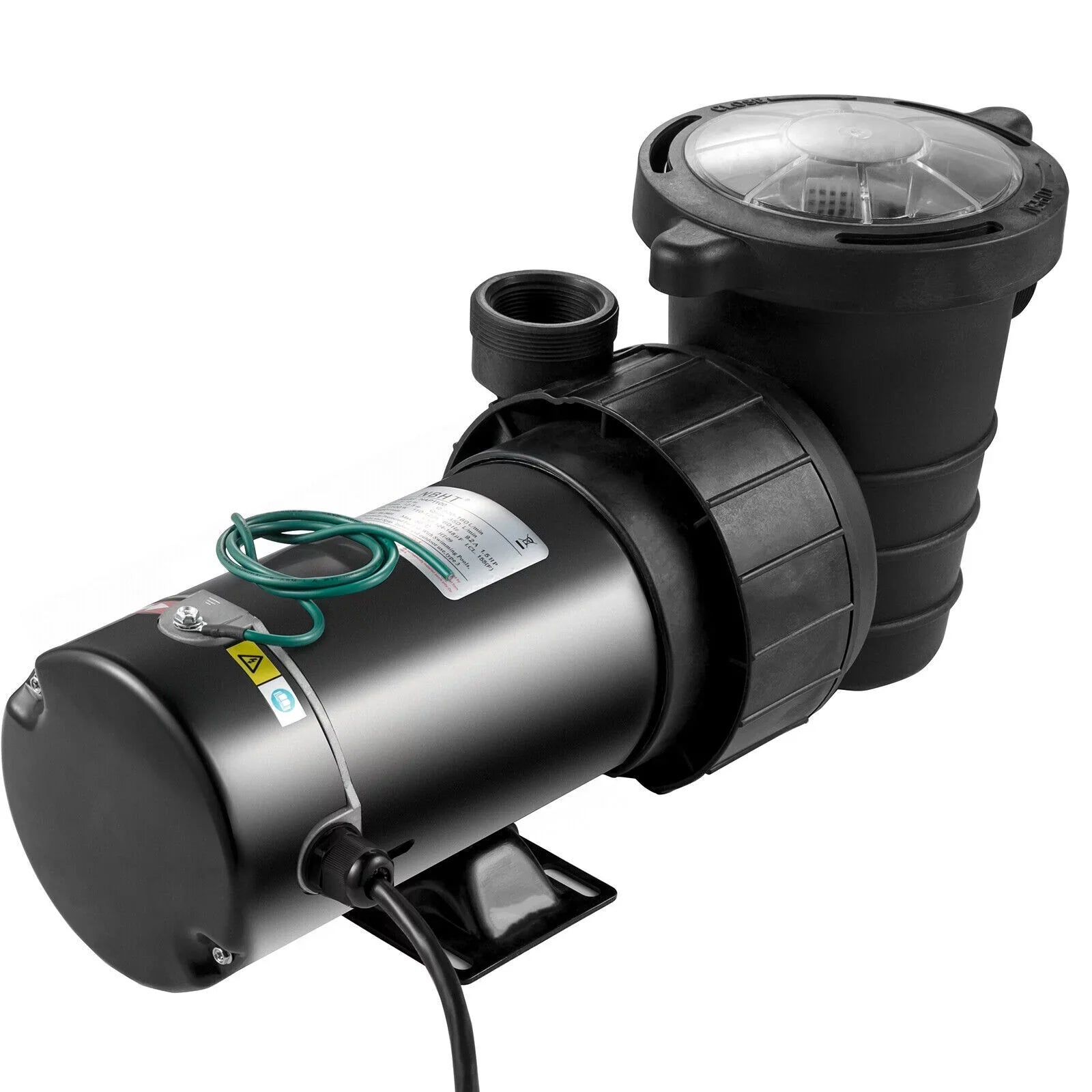 W 1.5HP Pump Ground 1100 92GPM Above Swimming 3450rpm SPA Pool Filter w/Strainer