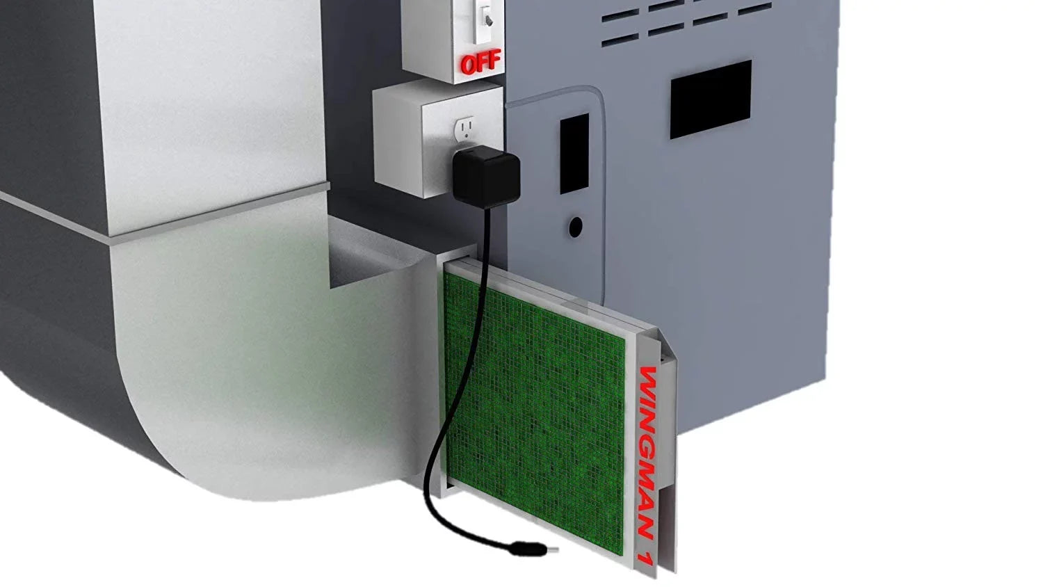 Furnace Filter Air PLUG Your Current Replace and Simply Air IT IN! - Electronic 12x24x1 Homeowner AC Installed- Filter