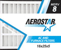 8, Pleated Aerostar Replacement MERV 16x25x5 2 16x25x5, Bear Air Box Filter, Air of