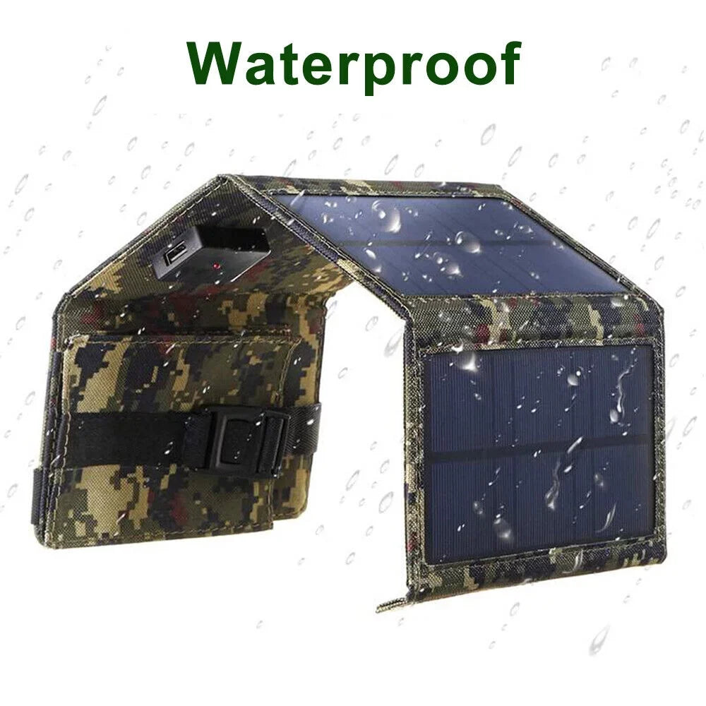Hiking Battery Camping High Foldable 80W Panel Rechargeable Charger USB Solar exterior Phone Portable grade