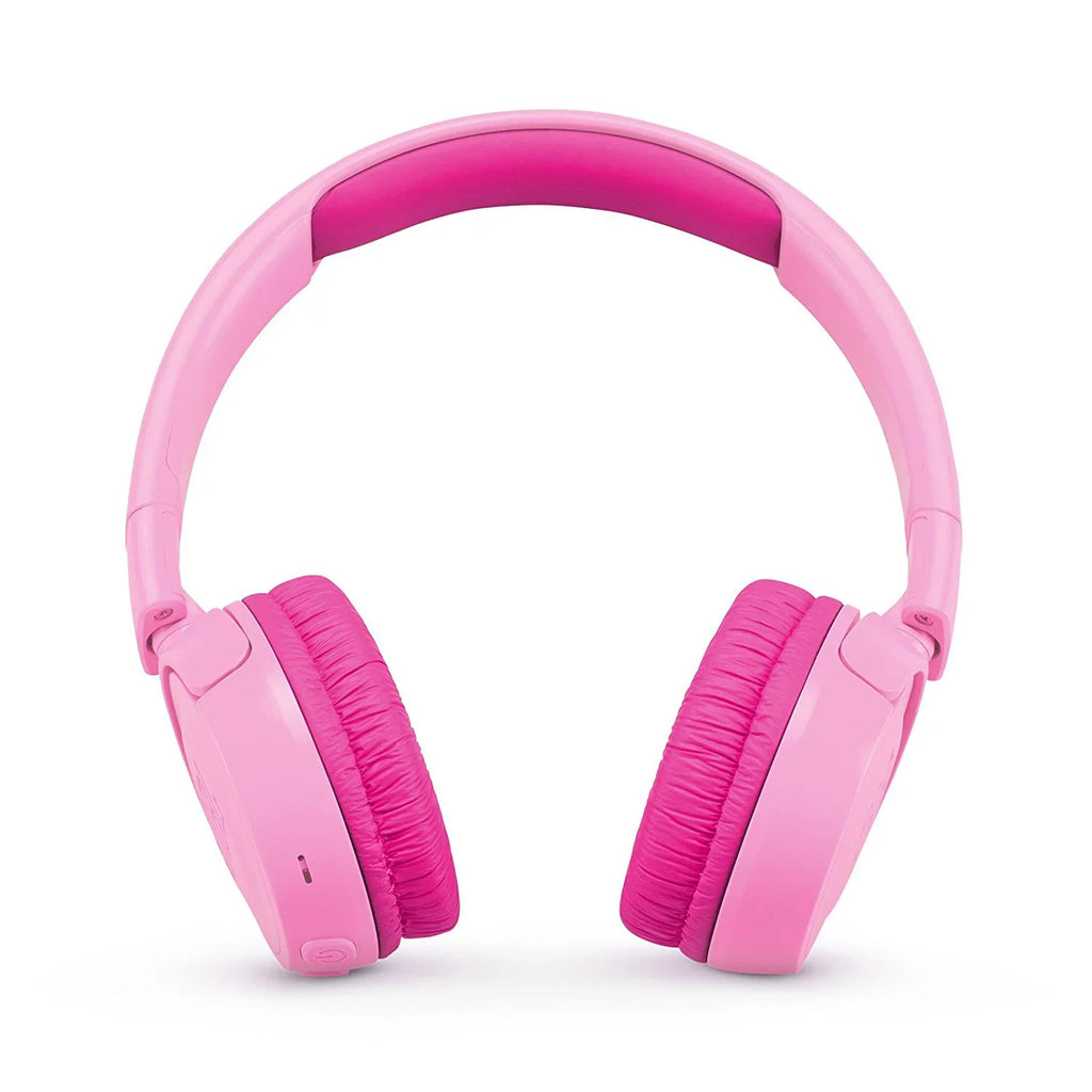 Kids Headphones with JR JBL Technology 300BT Wireless On-Ear Safe (Pink) Sound