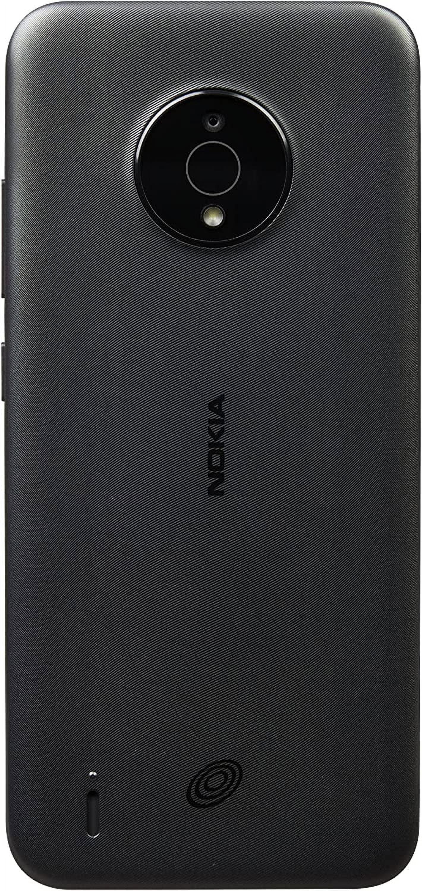 Nokia Nokia 32GB Smartphone Prepaid STNKN151DCP C200 Talk (Refurbished) Straight 13 Gray 4G MP Restored