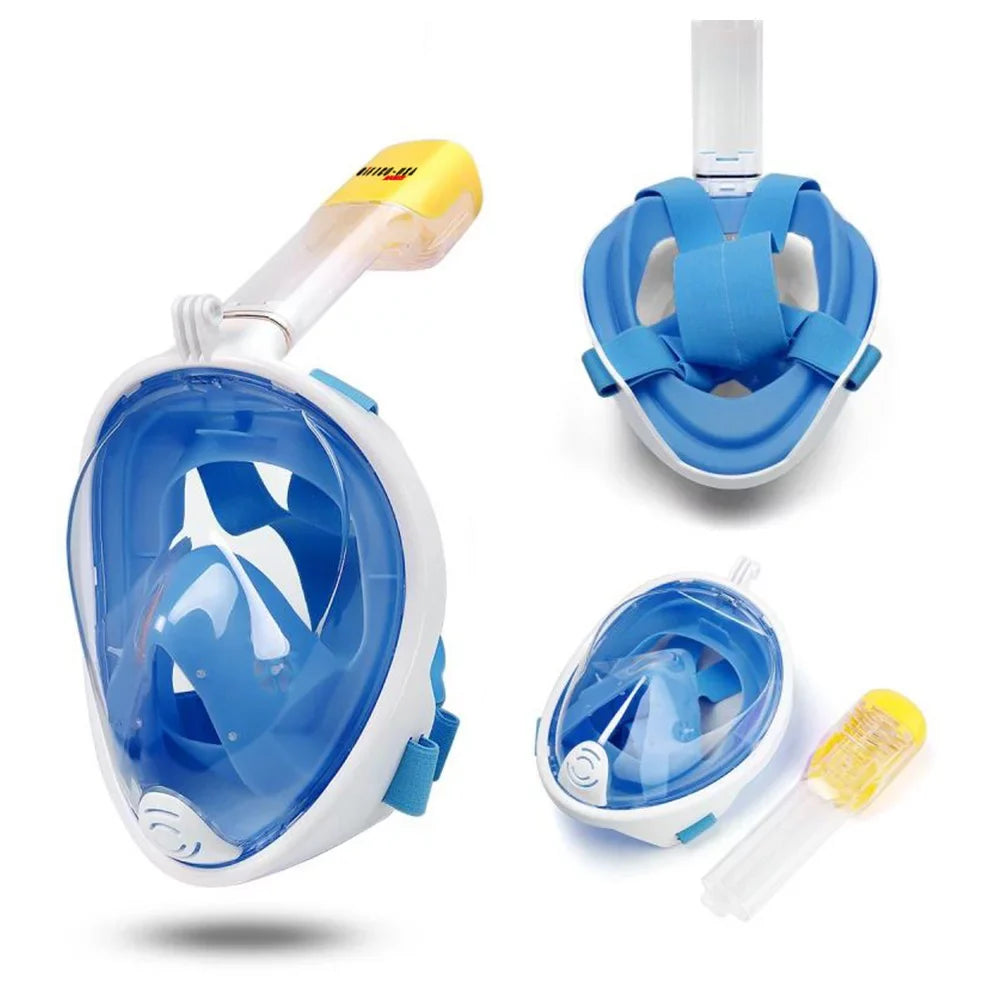 BLUE S/M DIVING GOPRO MASK