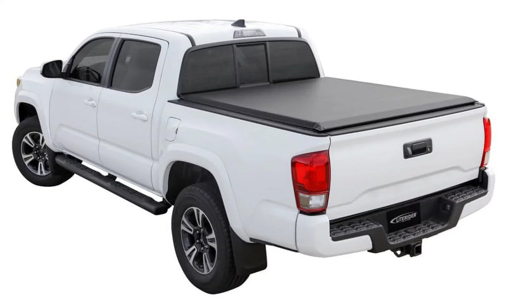 TOYOTA 07+ Roll-Up Access select: Fits Tundra Rail) Literider 2007-2021 Cover Deck Bed 8ft (w/ TUNDRA